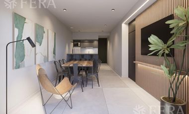 Venta departamento 2 ambientes con patio en Wilde