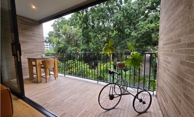 Vendo moderno y amplio apartaestudio, 1 alcoba, Poblado parte baja