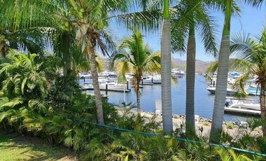 Departamento en venta con terraza con vista a la marina, en Ixtapa