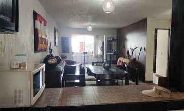 Departamento amueblado en renta en el Club de Tenis Burgos, Temixco, Morelos.