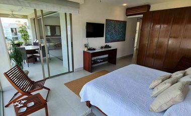 Departamento 3 recámaras con terraza y vista a la marina, en Ixtapa, Zihuatanejo