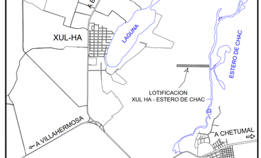 Terreno en Venta en Bacalar