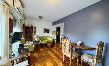 Departamento tres ambientes con cochera en alquiler