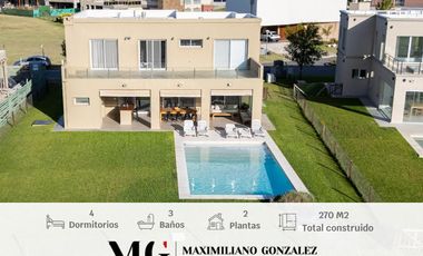 Casa en alquiler, 5 ambientes. Terralagos, Canning.