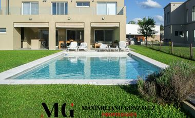 Casa en alquiler, 5 ambientes. Terralagos, Canning.