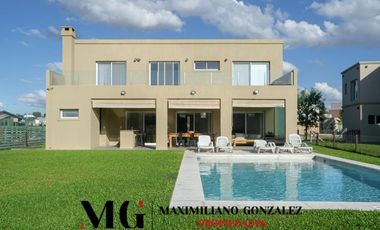 Casa en alquiler, 5 ambientes. Terralagos, Canning.