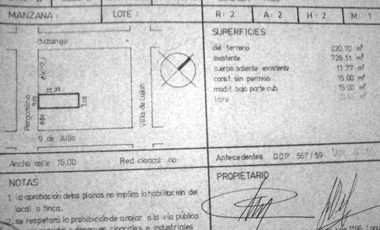 Edificio, actual Geriatrico