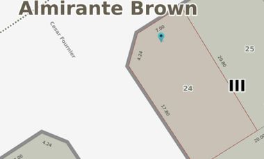 Terreno en venta Equina San Martin y Fourier