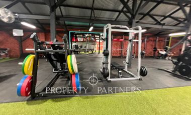 Gran centro deportivo en operación a puerta cerrada