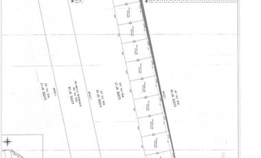 Amplio terreno en Unihue Hualqui