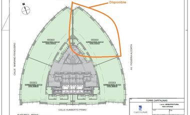 164,22 m2 en Piso 16  en Torre Capitalinas -  Alquiler - Humberto Primo al 600, Zona Centro
