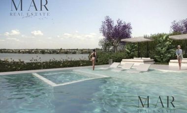 Departamento en alquiler, 2 Amb al lago central. Cochera. Amueblado y equipado. El Yoo, Nordelta