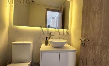 Departamento en alquiler, 2 Amb al lago central. Cochera. Amueblado y equipado. El Yoo, Nordelta