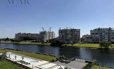 Departamento en alquiler, 2 Amb al lago central. Cochera. Amueblado y equipado. El Yoo, Nordelta