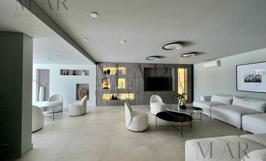 Departamento en alquiler, 2 Amb al lago central. Cochera. Amueblado y equipado. El Yoo, Nordelta