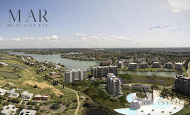 Departamento en alquiler, 2 Amb al lago central. Cochera. Amueblado y equipado. El Yoo, Nordelta