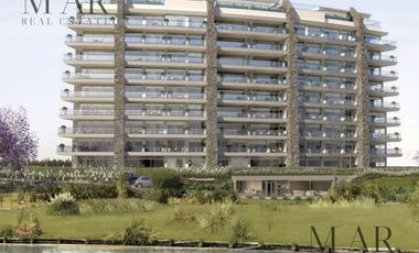 Departamento en alquiler, 2 Amb al lago central. Cochera. Amueblado y equipado. El Yoo, Nordelta