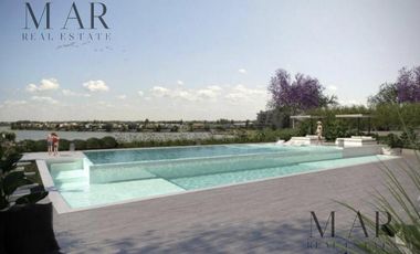 Departamento en alquiler, 2 Amb al lago central. Cochera. Amueblado y equipado. El Yoo, Nordelta