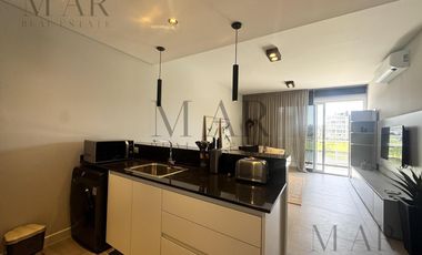 Departamento en alquiler, 2 Amb al lago central. Cochera. Amueblado y equipado. El Yoo, Nordelta