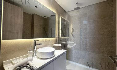 Departamento en alquiler, 2 Amb al lago central. Cochera. Amueblado y equipado. El Yoo, Nordelta