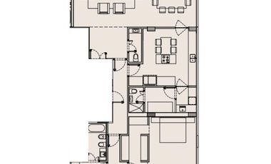 Venta de departamento 4 ambientes en Torre Libertador- Nuñez