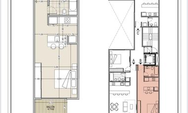 Venta Tres Ambientes, 96m2. Melo 3052