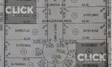 Venta - Terreno sin expensas - Zona Norte - Tigre - Benavidez