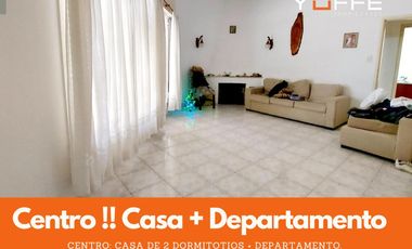 Centro - Casa + Dpto