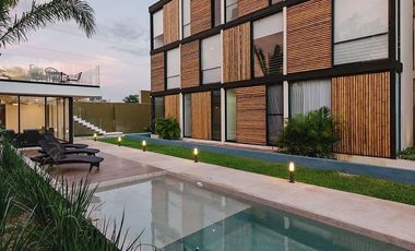 Departamento en renta amueblado Emerald Temozón, Mérida Yucatán