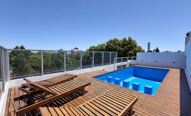 Departamento 4 ambientes tipo loft en Florida con balcon terraza