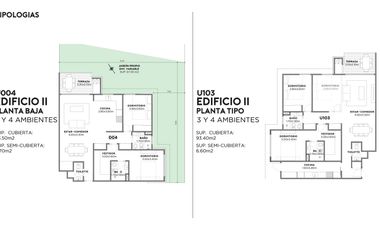 Altos Los Robles Departamentos con parrilla propia y piscina en complejo