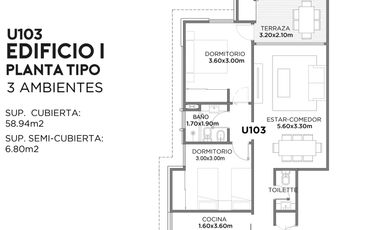 Altos Los Robles Departamentos con parrilla propia y piscina en complejo