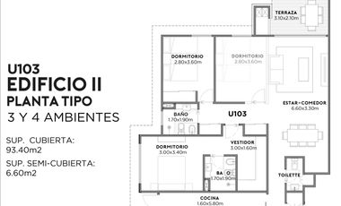 Altos Los Robles Departamentos con parrilla propia y piscina en complejo