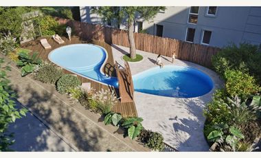 Altos Los Robles Departamentos con parrilla propia y piscina en complejo