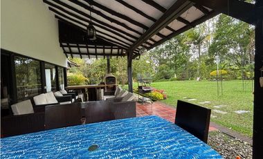 Arriendo casa campestre amoblada en unidad cerrada San Antonio