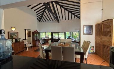 Arriendo casa campestre amoblada en unidad cerrada San Antonio