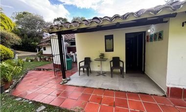 Arriendo casa campestre amoblada en unidad cerrada San Antonio