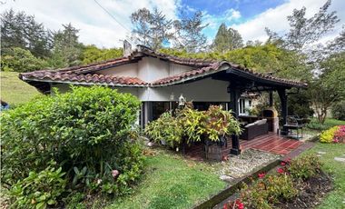 Arriendo casa campestre amoblada en unidad cerrada San Antonio