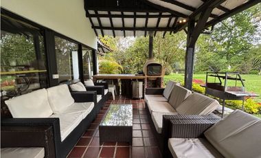 Arriendo casa campestre amoblada en unidad cerrada San Antonio