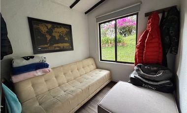 Arriendo casa campestre amoblada en unidad cerrada San Antonio