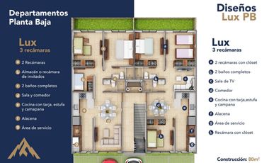 Departamento en PRE VENTA en Lomas de Angelopolis III, Puebla