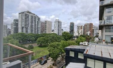 SE ALQUILA DPTO 3 AMB C/ COCHERA-OLIVOS-AMUEBLADO