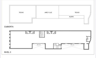 OFICINA/ESTUDIO A RECICLAR EN RECOLETA 1100 m²