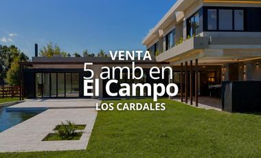 CASA 5 AMBIENTES EN VENTA, BARRIO EL CAMPO, LOS CARDALES