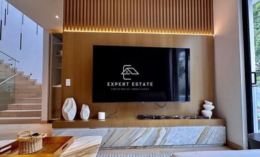 Casa en condo renta BOSQUES - Espléndida amueblada y equipada lista para entrar!