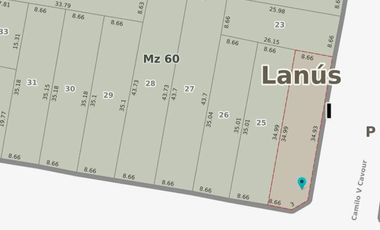 Galpón - Depósito  de 373 m2. en Lanús - VENTA