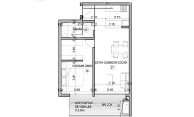 DEPARTAMENTO EN POSO - CIPOLLETTI CENTRO