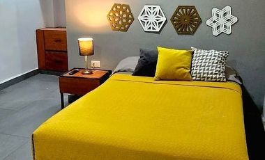 DEPARTAMENTO AMUEBLADO DE 1 RECÁMARA EN LA COLONIA SAN ANTONIO CINTA
