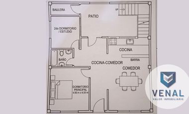 Venta PH tipo casa 3 amb. 2 dorm, gas, todo en PB, terraza, patio, baulera, Piñero, J. L. Suarez
