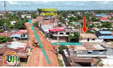 VENDO VIVIENDA EN YARINACOCHA-CERCA DEL PARQUE LUPUNA Y AV. MIRAFLORES